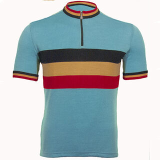 Belgium Merino Wool Cycling Jersey