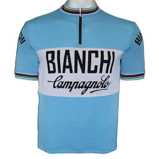 Bianchi Merino Wool Cycling Jersey