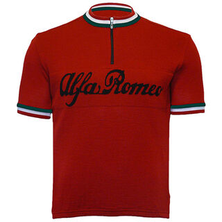 Alfa Romeo Merino Wool Cycling Jersey