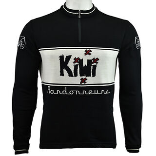 Kiwi Randonneurs Merino Wool Cycling Jersey