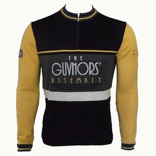 Pashley - Guvnors Assembly Long Sleeve Merino Wool Cycling Jersey