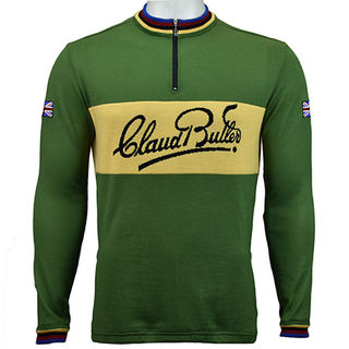 Claud Butler Merino Wool Cycling Jersey