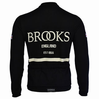Brooks merino wool cycling jersey - back
