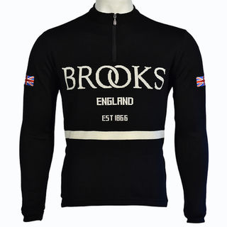 Brooks merino wool cycling jersey - front
