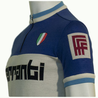 Ferranti  / Ferretti merino wool cycling jersey (sleeve)