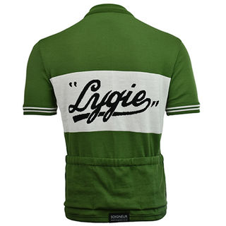 Lygie Merino Wool cycling Jersey - back