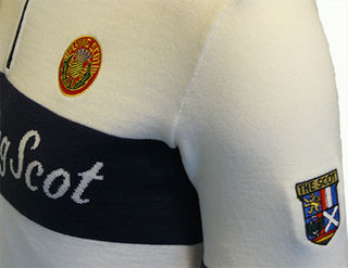 The Flying Scot - embroidered badges