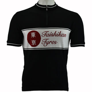 Taishikan Tyres Merino Wool Cycling Jersey