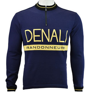Denali Randonneurs Merino Wool Cycling Jersey