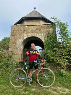 BSA Wool Cycling Jersey at Eroica