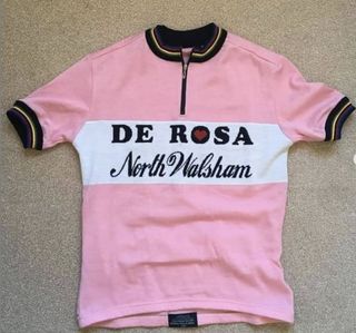 De Rosa jersey with customisation - front