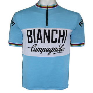 Gimondi - Bianchi Merino Wool Cycling Jersey