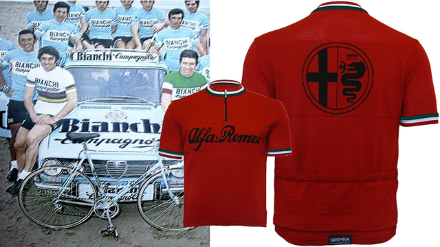 alfa romeo cycling jersey