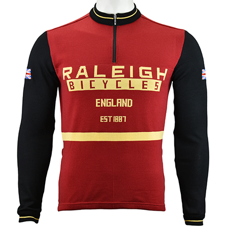 Raleigh Merino Wool Cycling Jersey