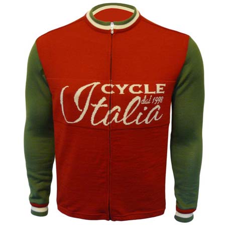 merino wool cycling jersey