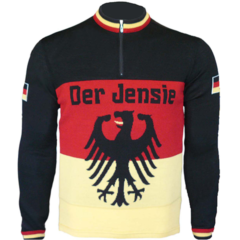 Der Jensie Merino Wool Cycling Jersey