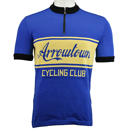 Arrowtown Merino Wool cycling Jersey - Front