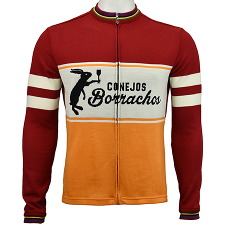 Barrachos Merino Wool Cycling Jacket Front