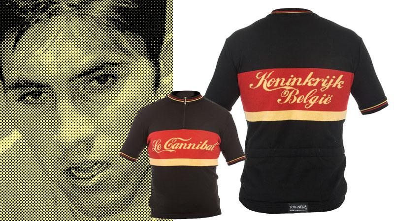 Eddy Merckx wool cycling jersey