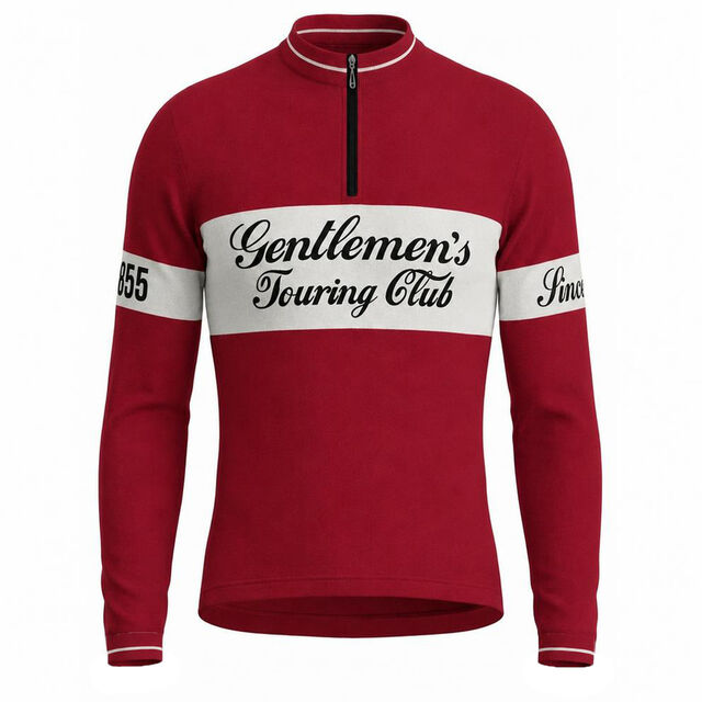 Gentlemen's Touring Club Merino Wool Cycling Jersey