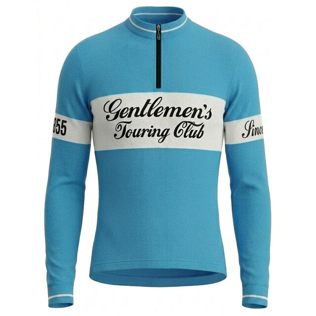 Gentlemen's Touring Club Merino Wool Cycling Jersey