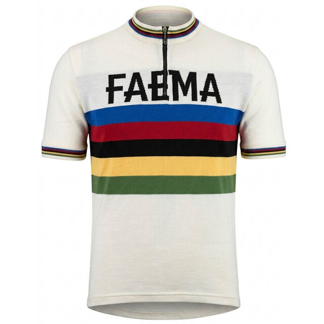 Faema World Champion Merino Wool Cycling Jersey