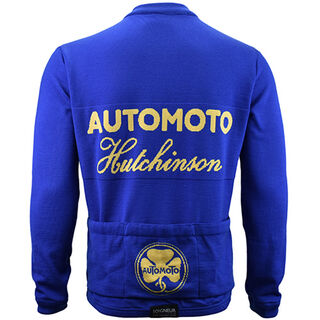 Automoto Hutchinson Merino Wool Cycling Jersey -- back