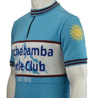 Cochabamba Merino Wool Cycling Jersey - shoulder