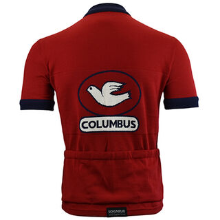 Columbus Merino Wool Cycling Jersey - back