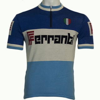 Ferranti / Ferretti Merino Wool Cycling Jersey - front