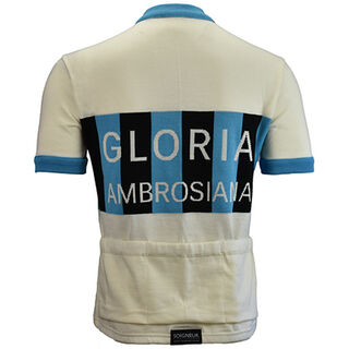 Gloria Ambrosiana Merino Wool Cycling Jersey - back