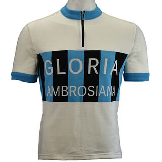 Gloria Ambrosiana Merino Wool Cycling Jersey - front