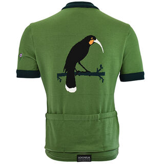 Huia Merino Wool Cycling Jersey - back