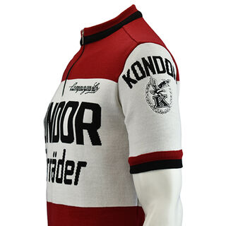 Kondor Fahrrader wool cycling jersey - side