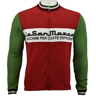 La San Marco Merino Wool Cycling Jersey - front