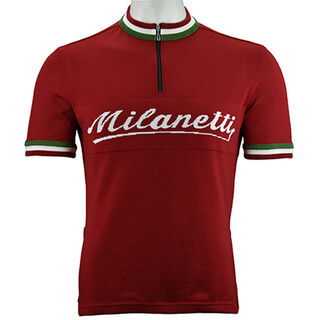 Milanetti Merino Wool Cycling jersey - front