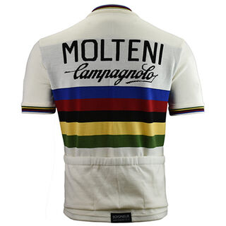 Molteni Campagnolo World Champion Wool Cycling jersey - back