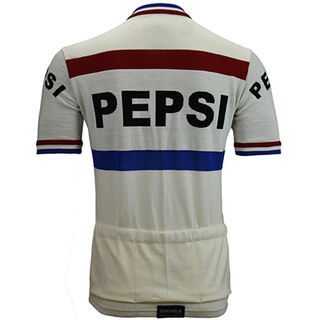 Pepsi Campagnolo Merino Wool Cycling Jersey - back