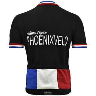 Phoenix Merino Wool cycling Jersey - Back