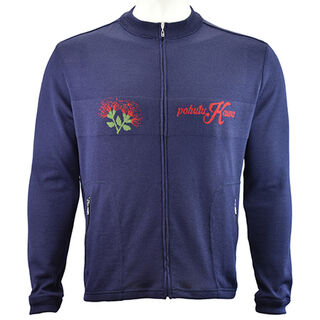 Pohutukawa Merino Wool Cycling Jersey - front
