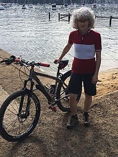 Austrian flag cycling jersey