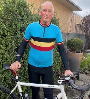Belgium wool cycling jersey