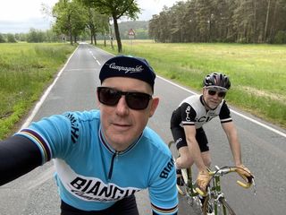 Bianchi wool cycling jersey  