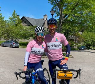 Giro d'Birra wool cycling jersey