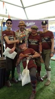 Tyndale jerseys at the annual Pashley Picnic
