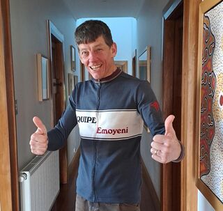 Custom design, spot the embroidered Kiwi on the shoulder