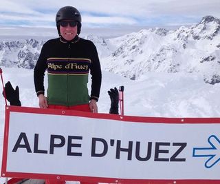 Alp d'Huez merino wool cycling jersey