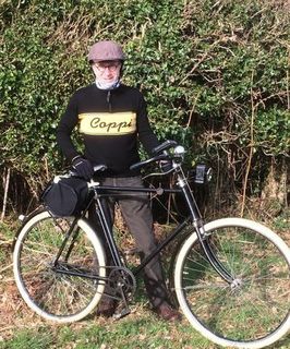 Fausto Coppi merino wool cycling jersey