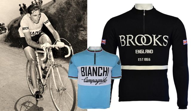Wool cycling jerseys - Hetchins BSA Brooks Pashley Holdsworth Bianchi Claud Butler Zeus Campagnolo