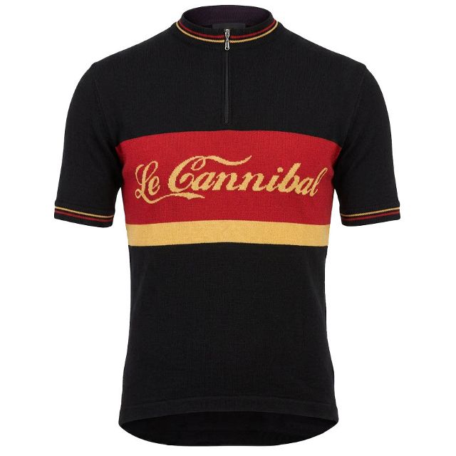 Le Cannibal Merino Wool Cycling Jersey